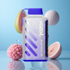 VOZOL Gear Power 20000 Puffs 20mL Bleu Framboise Glacée Dual Mesh Coil