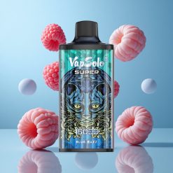 Vapsolo Super 15000 bouffées 40ml Bleu Framboise 850mah